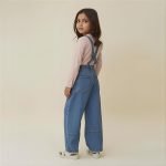 Kids Fancy Denim Long Stiche Pant