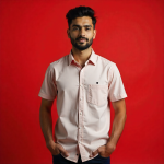 Premium Cotton Half Sleeve Casual Shirt For Men