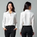 Fashionable Full Sleeve Formal Shirt For Women