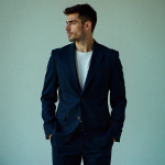 Synthetic Casual Blazer For Men