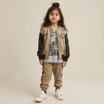 Exclusive Jacket Trousers Clothing Set For Kids